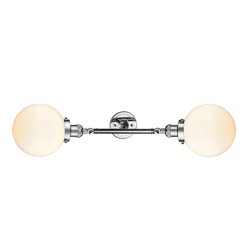 Innovations Lighting Beacon 2 Light 19" Bath Vanity Light 208-PC-G201-8-LED