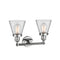 Innovations Lighting Small Cone 2 Light Bath Vanity Light Part Of The Franklin Restoration Collection 208-PC-G62-LED