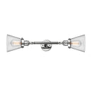 Innovations Lighting Small Cone 2 Light Bath Vanity Light Part Of The Franklin Restoration Collection 208-PC-G62-LED