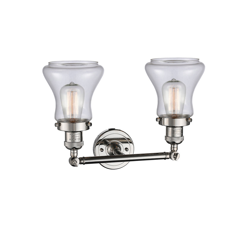 Innovations Lighting Bellmont 2 Light Bath Vanity Light Part Of The Franklin Restoration Collection 208-PN-G192-LED