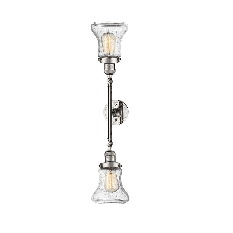 Innovations Lighting Bellmont 2 Light Bath Vanity Light Part Of The Franklin Restoration Collection 208-PN-G194-LED