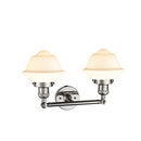 Innovations Lighting Small Oxford 2 Light Bath Vanity Light Part Of The Franklin Restoration Collection 208-PN-G531-LED