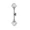 Innovations Lighting Small Oxford 2 Light Bath Vanity Light Part Of The Franklin Restoration Collection 208-PN-G532-LED