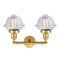 Innovations Lighting Small Oxford 2 Light Bath Vanity Light Part Of The Franklin Restoration Collection 208-SG-G532-LED