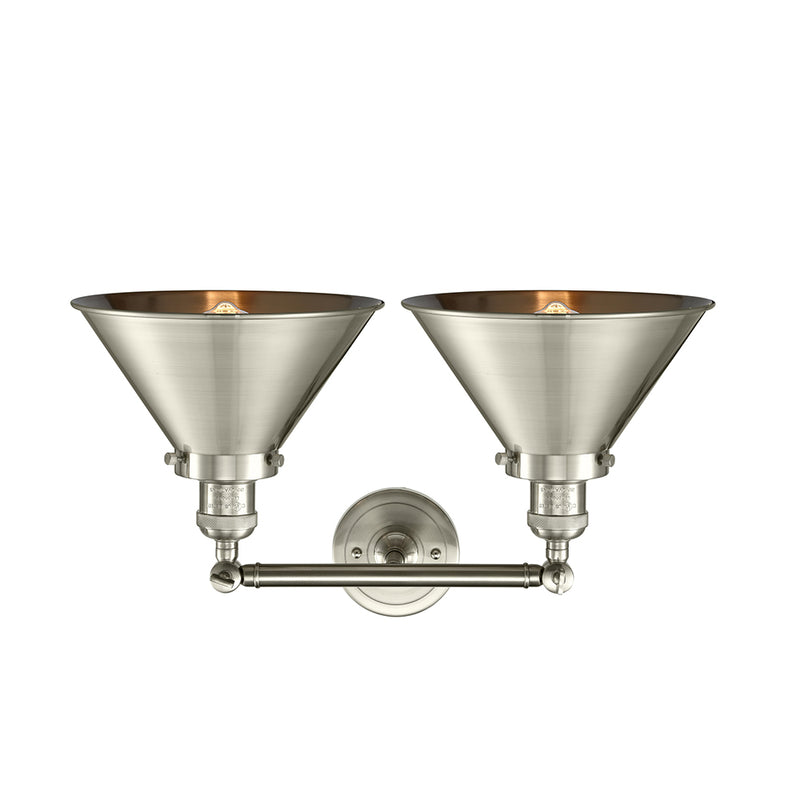 Innovations Lighting Briarcliff 2 Light Bath Vanity Light Part Of The Franklin Restoration Collection 208-SN-M10-SN-LED