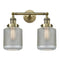 Innovations Lighting Stanton 2 Light Bath Vanity Light Part Of The Franklin Restoration Collection 208L-AB-G262-LED