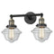 Innovations Lighting Small Oxford 2 Light Bath Vanity Light Part Of The Franklin Restoration Collection 208L-BAB-G532-LED