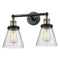 Innovations Lighting Small Cone 2 Light Bath Vanity Light Part Of The Franklin Restoration Collection 208L-BAB-G64-LED