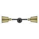 Innovations Lighting Addison 2 Light Bath Vanity Light Part Of The Franklin Restoration Collection 208L-BAB-M9-AB-LED