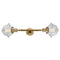 Innovations Lighting Small Oxford 2 Light Bath Vanity Light Part Of The Franklin Restoration Collection 208L-BB-G532-LED