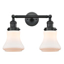 Innovations Lighting Bellmont 2 Light Bath Vanity Light Part Of The Franklin Restoration Collection 208L-BK-G191-LED