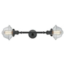 Innovations Lighting Small Oxford 2 Light Bath Vanity Light Part Of The Franklin Restoration Collection 208L-BK-G532-LED