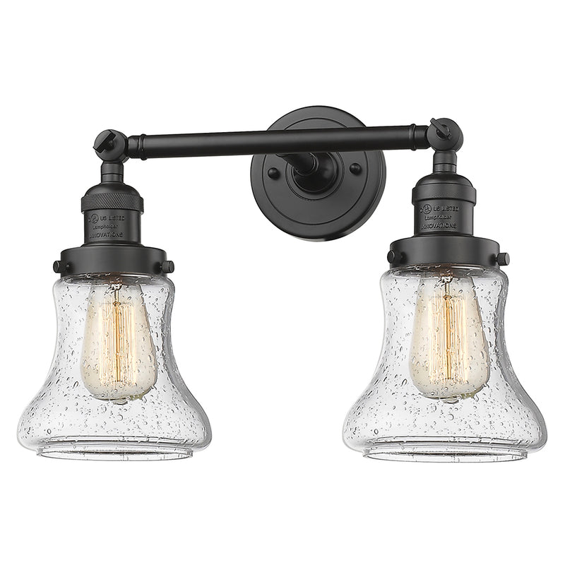 Innovations Lighting Bellmont 2 Light Bath Vanity Light Part Of The Franklin Restoration Collection 208L-OB-G194-LED