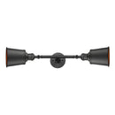 Addison Bath Vanity Light shown in the Oil Rubbed Bronze finish with a Oil Rubbed Bronze shade