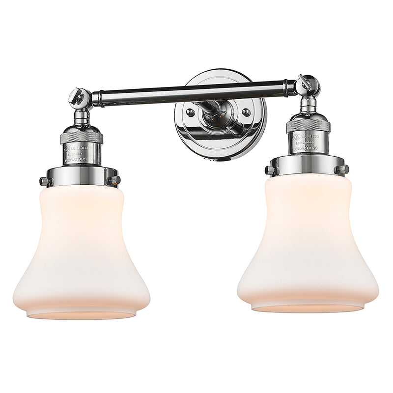 Innovations Lighting Bellmont 2 Light Bath Vanity Light Part Of The Franklin Restoration Collection 208L-PC-G191-LED