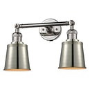 Innovations Lighting Addison 2 Light Bath Vanity Light Part Of The Franklin Restoration Collection 208L-PN-M9-LED