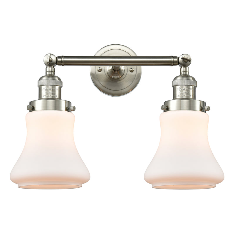 Innovations Lighting Bellmont 2 Light Bath Vanity Light Part Of The Franklin Restoration Collection 208L-SN-G191-LED