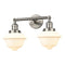 Innovations Lighting Small Oxford 2 Light Bath Vanity Light Part Of The Franklin Restoration Collection 208L-SN-G531-LED