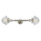 Innovations Lighting Small Oxford 2 Light Bath Vanity Light Part Of The Franklin Restoration Collection 208L-SN-G532-LED