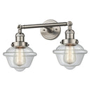 Innovations Lighting Small Oxford 2 Light Bath Vanity Light Part Of The Franklin Restoration Collection 208L-SN-G532-LED