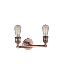 Innovations Lighting Bare Bulb 2 Light Bath Vanity Light Part Of The Franklin Restoration Collection 208-AC-LED