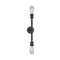 Innovations Lighting Bare Bulb 2 Light Bath Vanity Light Part Of The Franklin Restoration Collection 208-BK-LED