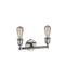 Innovations Lighting Bare Bulb 2 Light Bath Vanity Light Part Of The Franklin Restoration Collection 208-PN-LED