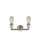 Innovations Lighting Bare Bulb 2 Light Bath Vanity Light Part Of The Franklin Restoration Collection 208-SN-LED