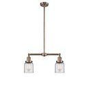 Bell Island Light shown in the Antique Copper finish with a Clear shade