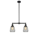 Chatham Island Light shown in the Matte Black finish with a Clear shade