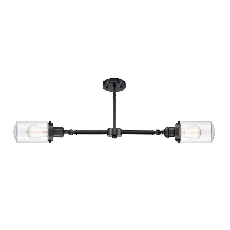 Innovations Lighting Dover 2 Light 21" Island Light 209-OB-G312-LED