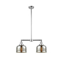 Bell Island Light shown in the Polished Chrome finish with a Silver Plated Mercury shade