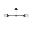 Innovations Lighting Canton 2 Light 21" Island Light 209-BK-G182S-LED