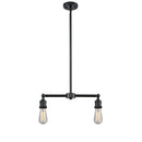 Bare Bulb Island Light shown in the Oil Rubbed Bronze finish