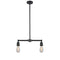 Bare Bulb Island Light shown in the Oil Rubbed Bronze finish