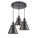 Appalachian Multi-Pendant shown in the Oil Rubbed Bronze finish with a Oil Rubbed Bronze shade