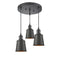 Addison Multi-Pendant shown in the Oil Rubbed Bronze finish with a Oil Rubbed Bronze shade