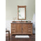 James Martin Providence 60" Driftwood Single Vanity with 3 cm Arctic Fall Solid Surface Top 238-105-5311-3AF