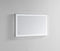 Aquadom 48" x 36" x 1.5" Daytona Wall Mount LED Lighted Mirror for Bathroom 3D Color Temperature Lights Cool or Warm Clock Defogger Dimmer