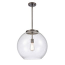 Athens Pendant shown in the Oil Rubbed Bronze finish with a Seedy shade