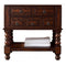 James Martin Castilian 36" Aged Cognac Single Vanity with 3 cm Carrara Marble Top 160-V36-ACG-3CAR