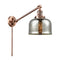 Bell Swing Arm shown in the Antique Copper finish with a Silver Plated Mercury shade