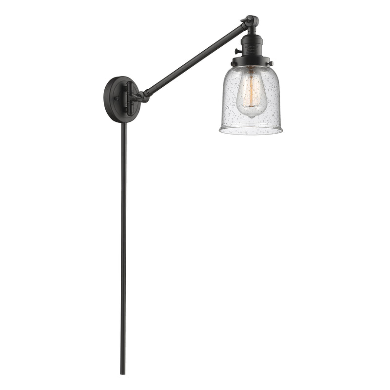 Bell Swing Arm shown in the Oil Rubbed Bronze finish with a Seedy shade