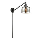 Bell Swing Arm shown in the Oil Rubbed Bronze finish with a Silver Plated Mercury shade