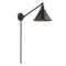 Briarcliff Swing Arm shown in the Oil Rubbed Bronze finish with a Oil Rubbed Bronze shade