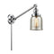 Bell Swing Arm shown in the Polished Chrome finish with a Silver Plated Mercury shade