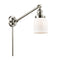 Bell Swing Arm shown in the Polished Nickel finish with a Matte White shade