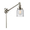 Bell Swing Arm shown in the Polished Nickel finish with a Seedy shade