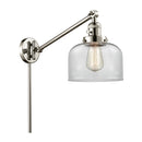 Bell Swing Arm shown in the Polished Nickel finish with a Clear shade