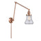 Bellmont Swing Arm shown in the Antique Copper finish with a Seedy shade